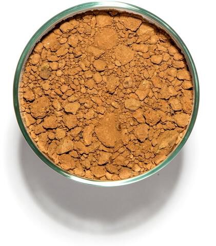 Soil in a cup from Cougar, Block 256 in Alexander Valley